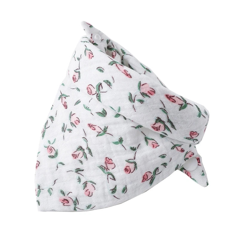 Baby Bibs Bandana Muslin Drooling Bib for Infant