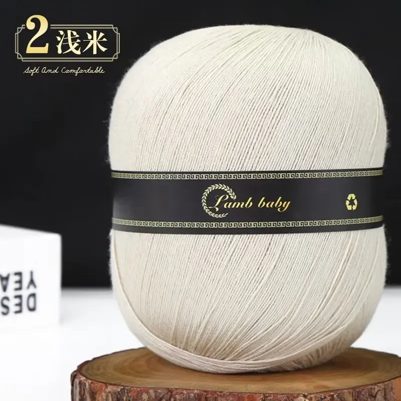 150g Solid Color Silk Cotton Yarn Soft Yarn
