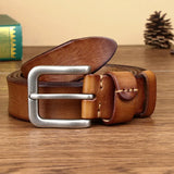 Mens belts Top Cowhide Full Match Casual Jeans