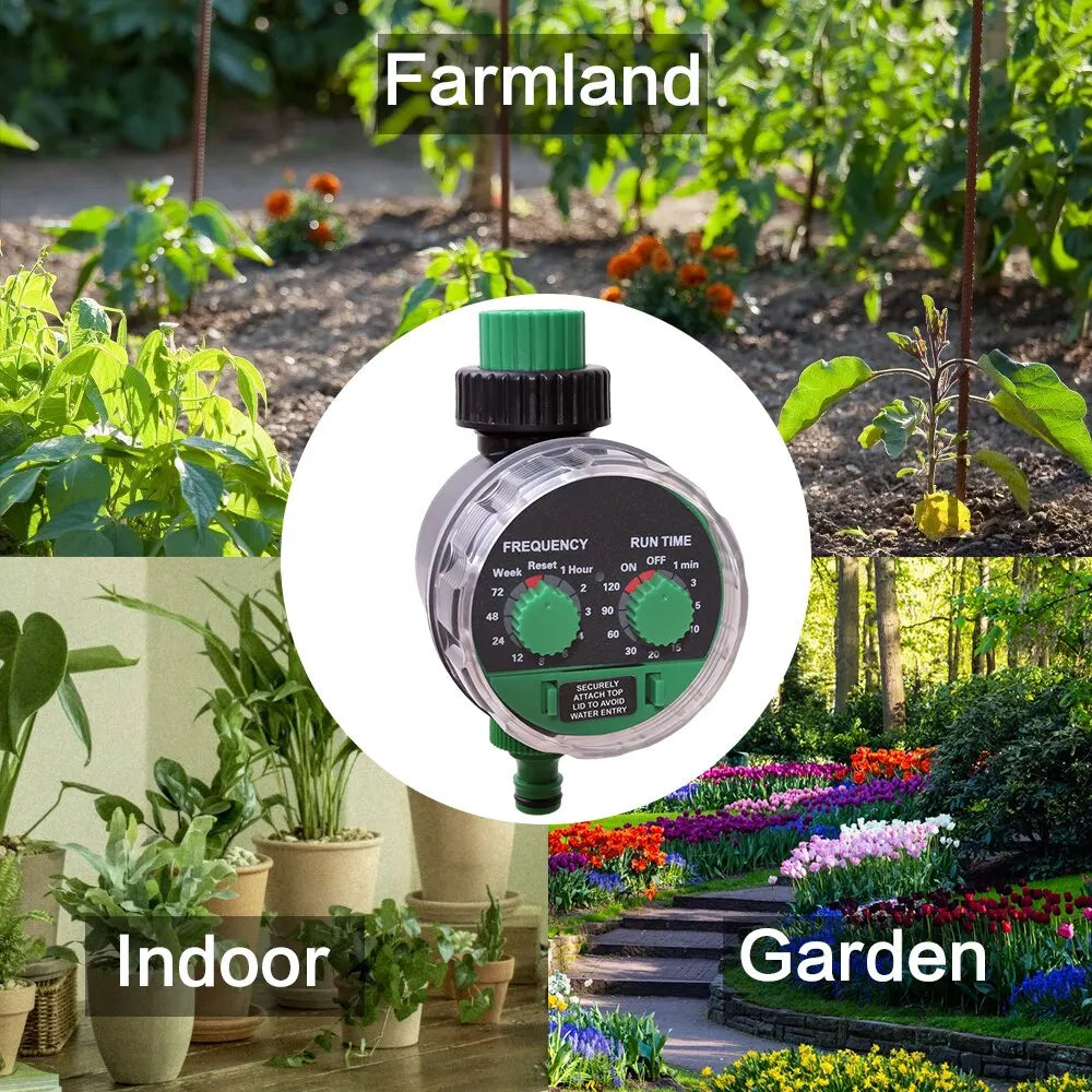 Garden Ball Valve Automatic Electronic Watering Timer Home