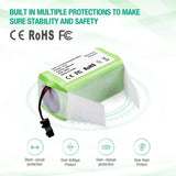 14.4V 6800mAh Li-ion Battery for for Conga 990