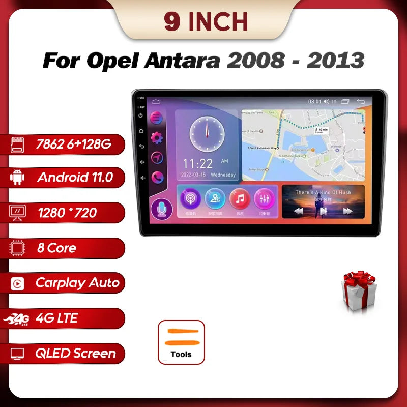 QSZN For Opel Antara 20082013 Car Player Stereo