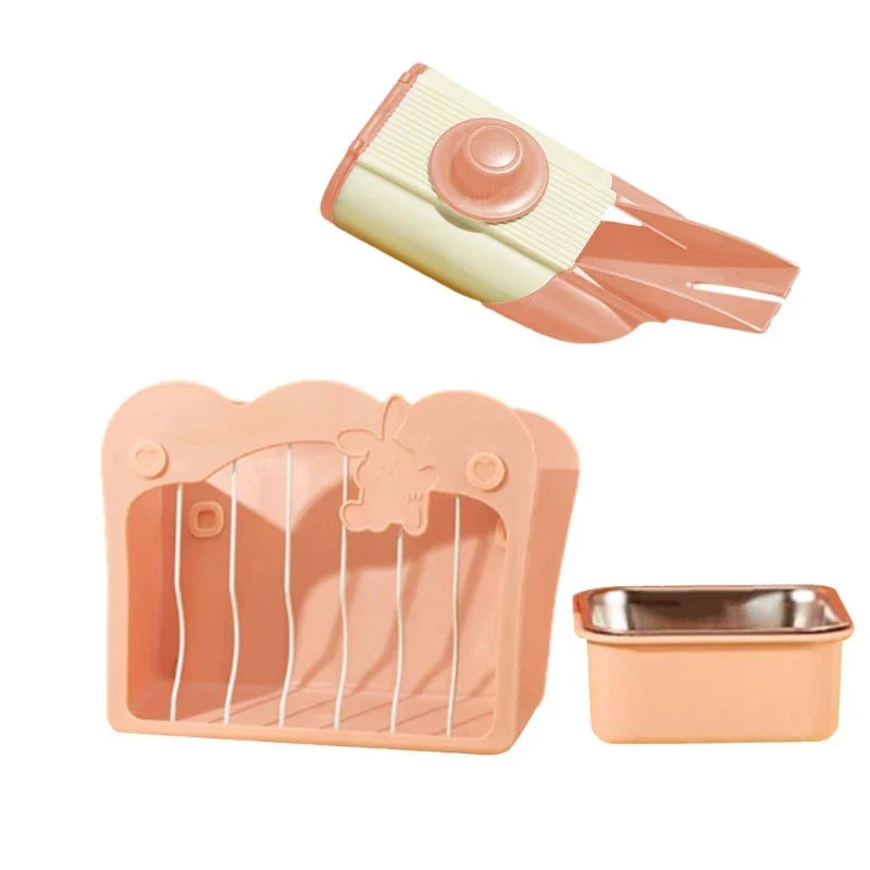 Grass Feeding Set for Rabbit Pet Cage Hanging