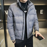 Men Short Lightweight Down Jacket Winter Warm Down