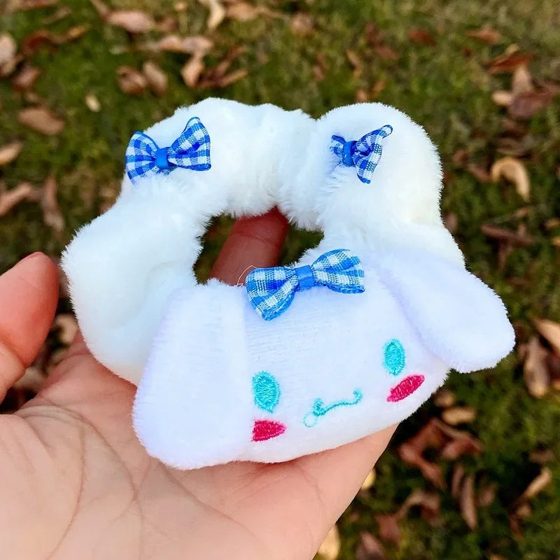 Kawaii Lolita Hairpin Cinnamoroll Sanrio Plush Cartoon Cute