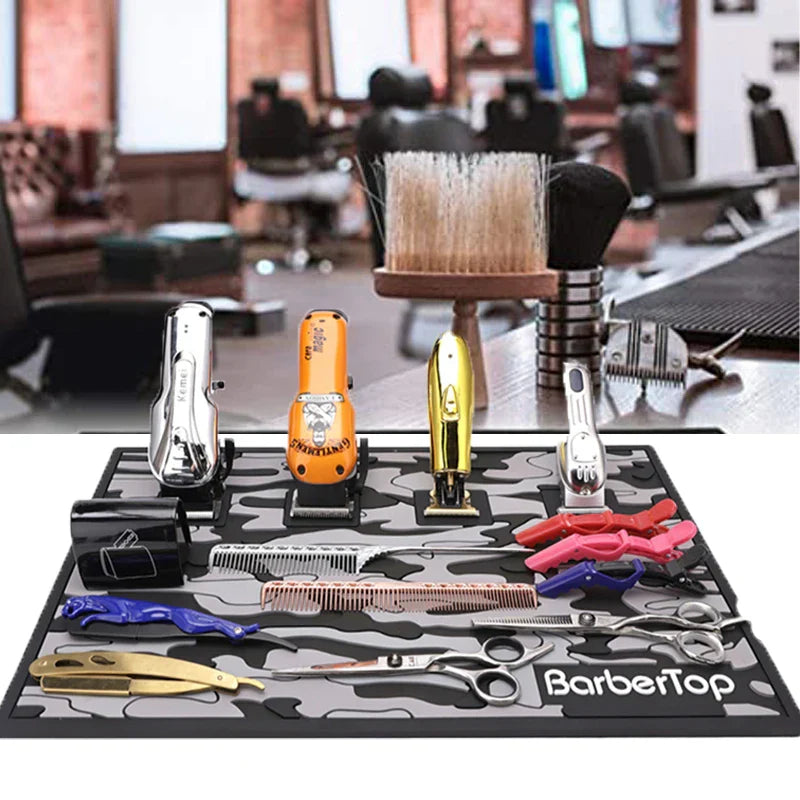 Barber Tools Magnetic Mats Anti-slip Flexible Rubber Scissors