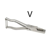 1 Pcs Stainless Steel U-shaped And V-shaped Ear
