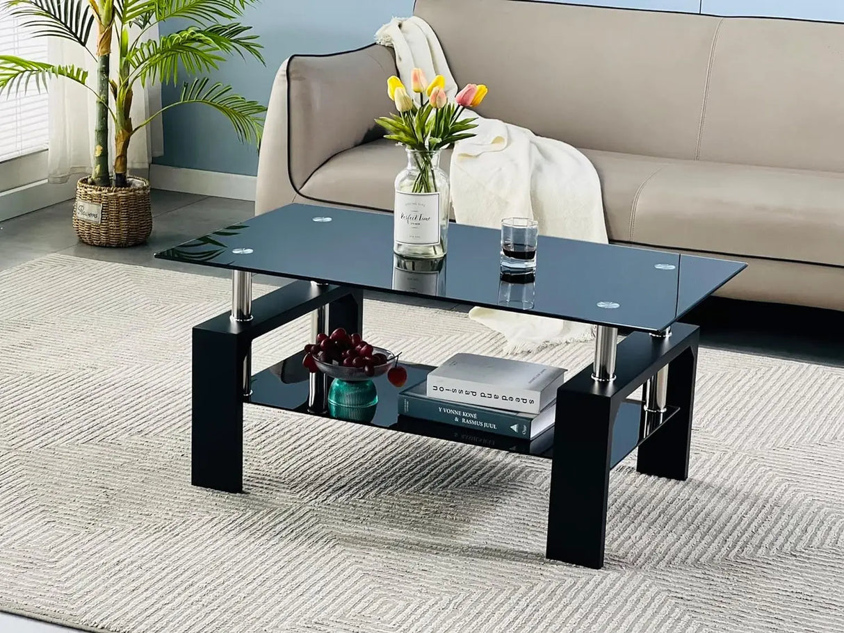 Living Room Rectangle Coffee Table, Tea Table Suitable