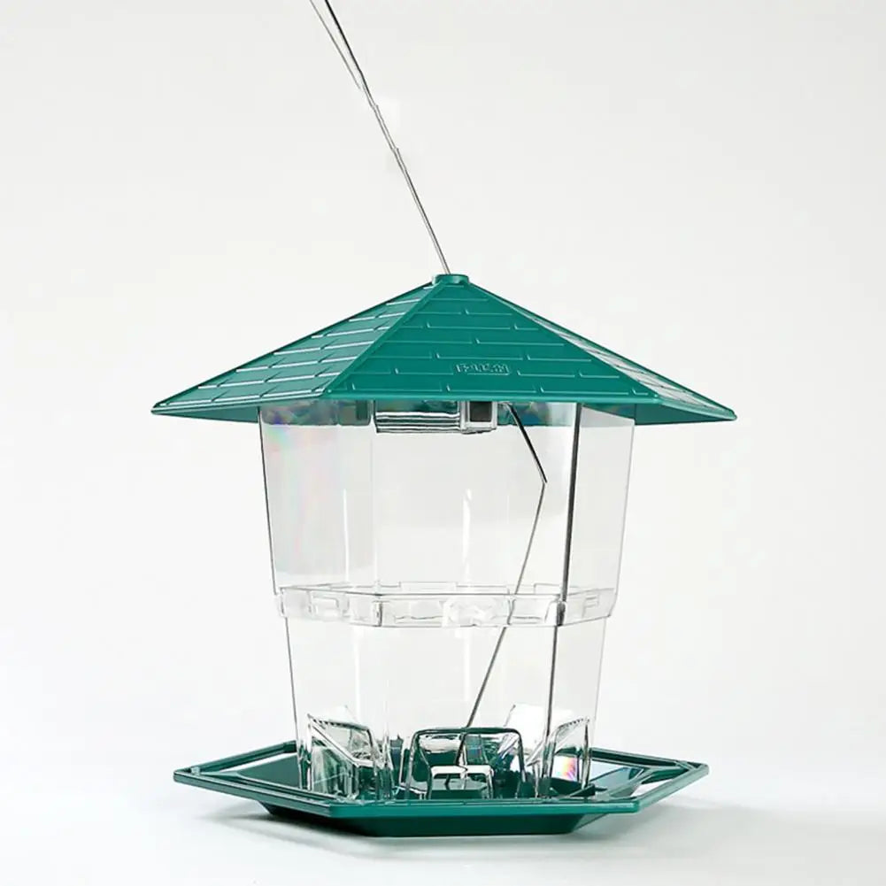 Bird Food Feeder Durable Large Capacity Sturdy Outdoor