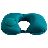 U-Shaped Inflatable Travel Pillow Portable Air Neck Support