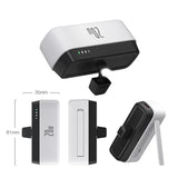 Mini Power Bank 5000Mah with LED Light Phone