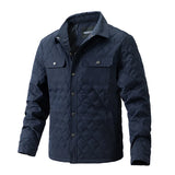 2023 Mens Jacket Coat Autumn Winter Diamond Quilted