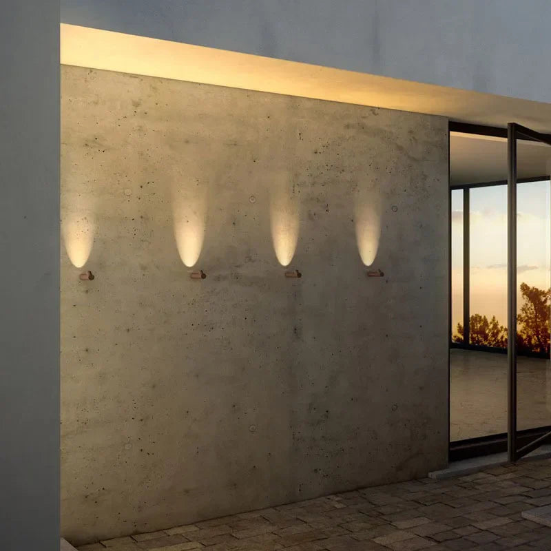 6W COB Waterproof AC85265V Surface Mounted LED Wall