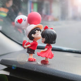 Anime Couples For Car Ornament Model Cute Kiss