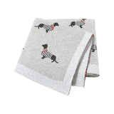 Newborn Baby Blankets Super Soft Knitted Infant Kids