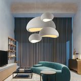 Minimalist Wabi-Sabi LED Chandeliers Light Living Kitchen Island