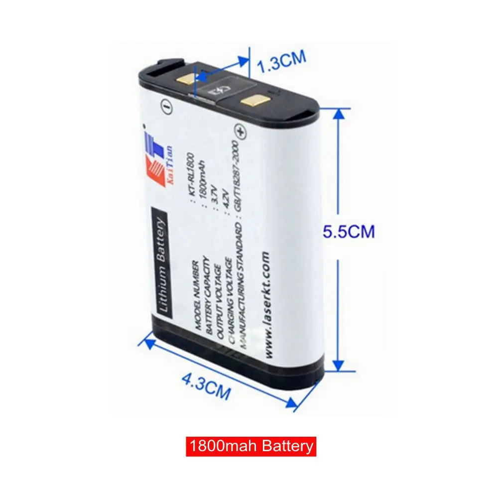 KaiTian Laser Battery Rechargeable Lithium for Self-Leveling Green/Red