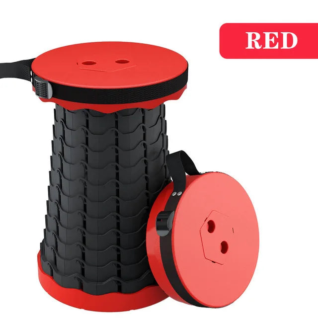 Portable Folding Camping Stools, Outdoor Telescopic Picnic Stools,