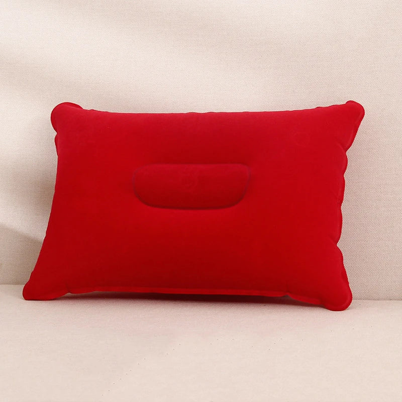 U-Shaped Inflatable Travel Pillow Portable Air Neck Support