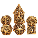 Mini Planet DND Metal Dice Set Three-dimensional Flying