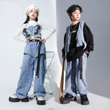 Fashion Hip Hop Dance Rave Clothes for Kids