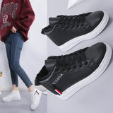 Women Ankle Boots Keep Warm PU Plush Winter