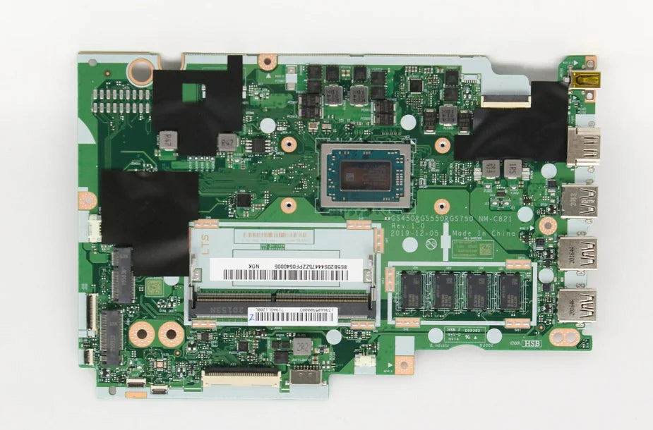 NM-C821 motherboard for Lenovo IdeaPad 3 15ADA05 laptop