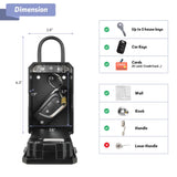 Key Box Outdoor Waterproof Safe Security Intelligent Password