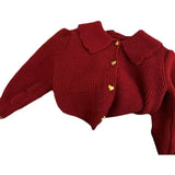 2022 Sweater Turn-down Collar Full Sleeve Regular Length