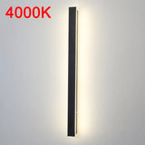 Modern Waterproof LED Outdoor Wall Lamp Long Strip