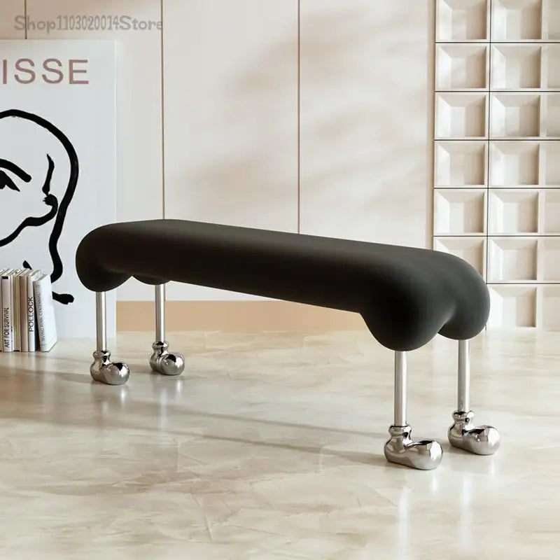 Cream Style Dog Stool Dining Chair Clothing Store