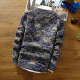 Men's Clothing Pullovers Round Collar Crewneck No Hoodie