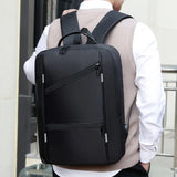 Back Light Anti theft Travel Backpack Male Backpack