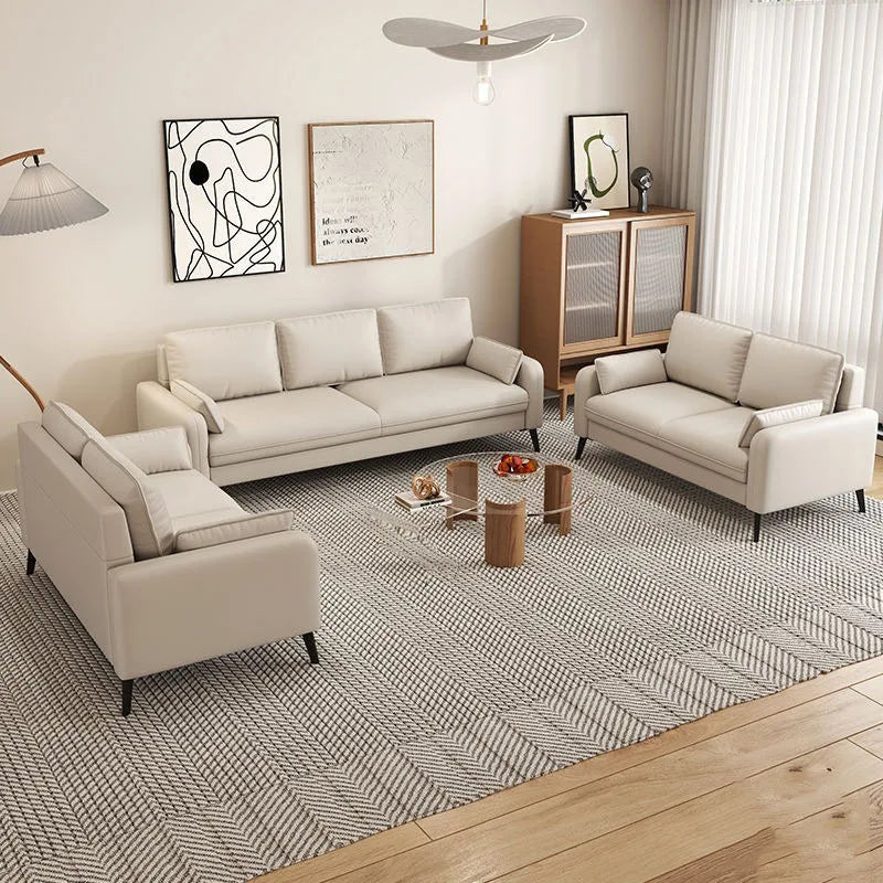 Italian Floor Office Couch Modern Extended Sleeper Business