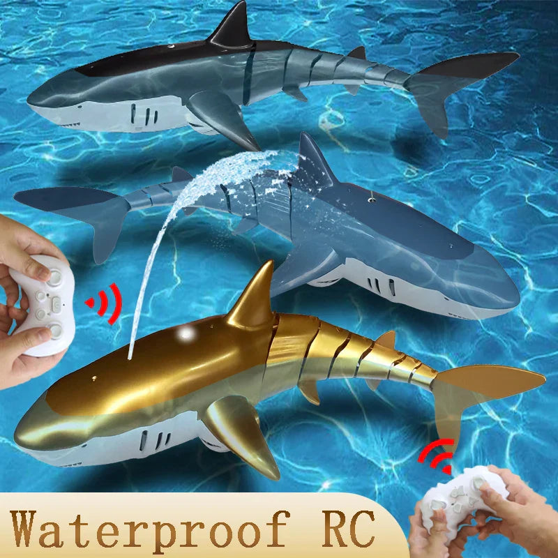 Remote Control Sharks Toy Boys Kids Girls Rc