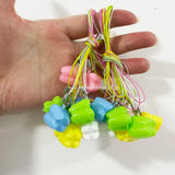 100pcs Tooth Shape Mini Milk Teeth Storage Box
