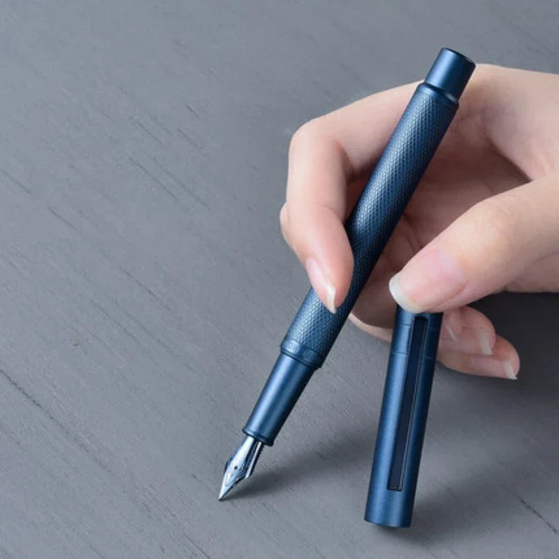 HongDian 1851 Fountain Pen Beautiful Blue Milky Way