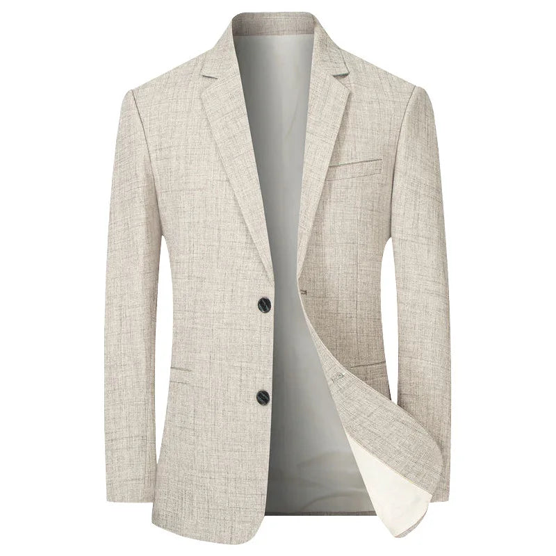 New Men's Suit Jacket Thin Blazers Spring Autumn