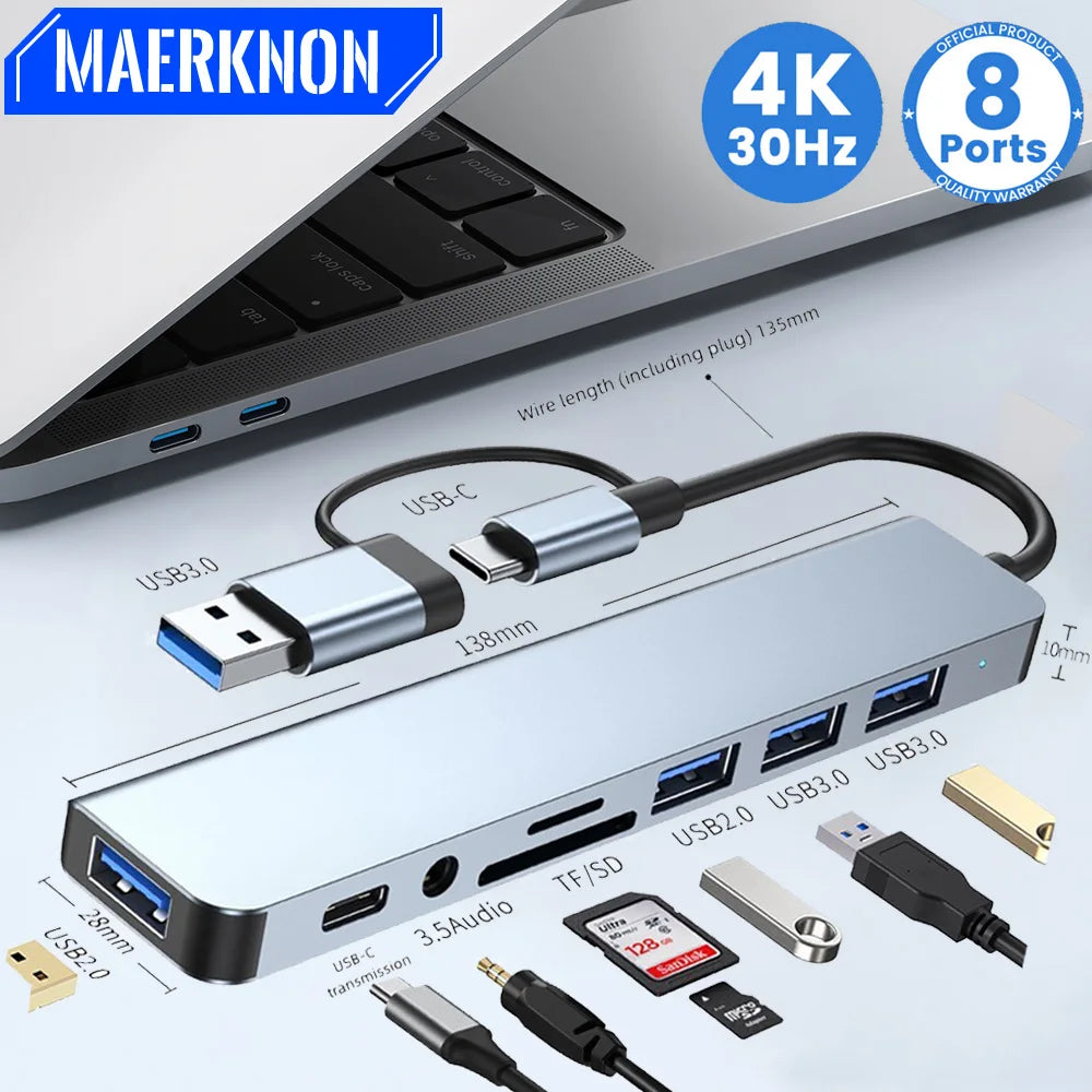 USB C Docking Station USB C Hub Multiple
