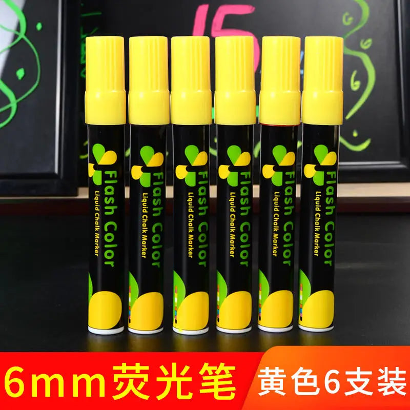 Erasable Chalk Pen Fluorescent Plate LED Electronic Light