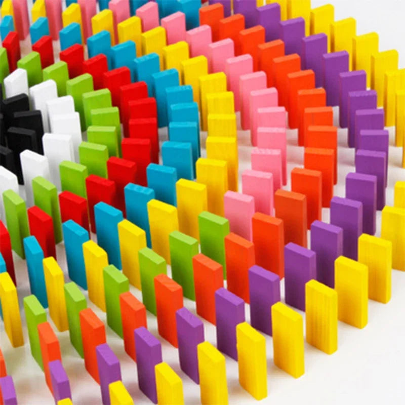 New Kids 100/300/500pcs Children Color Sort Rainbow Wood
