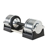 Precision Steel Plated Dumbbell Set, Fast Weight, Adjustable,