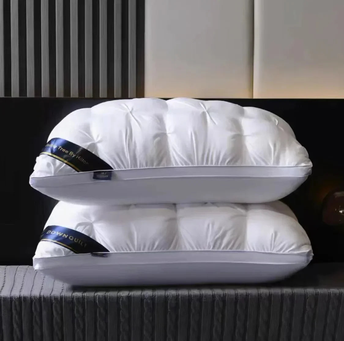 Pure Cotton 3D European White Cotton Pillow Core