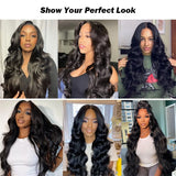 13x6 Hd Transparent Body Wave Lace Front Wig