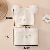 Suefunskry Baby Girl Winter Warm Beanie Hat Soft