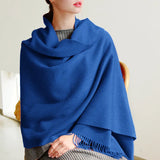 100 Wool Scarf Women Thickening Cashmere Winter Scars