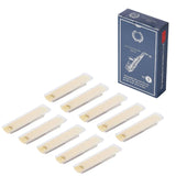 10Pcs Eb Alto Sax Reeds Hardness Strength 1.0