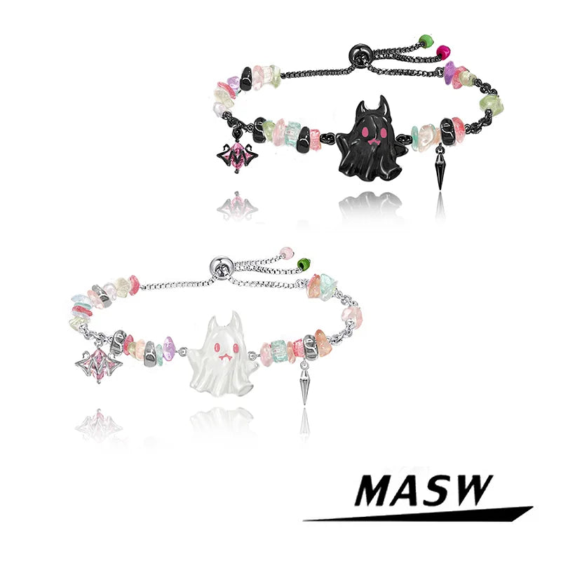 MASW Original Design Lovely Style Colorful Irregular Bead