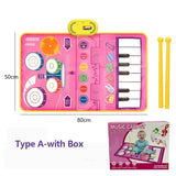 2 In 1 Piano Mat for Kids Piano