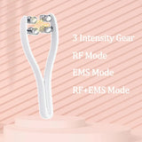 Ems Face Massager Roller Y Shape Face Lifting